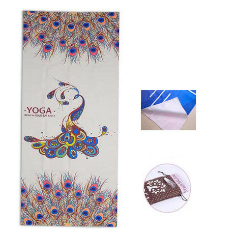 Non-slip yoga cloth mat - Shopway