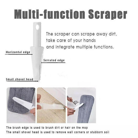Spray Mop For Floor Cleaning 5 Reusable Microfibre Pads Water Bottle Tank UK Shopway.
