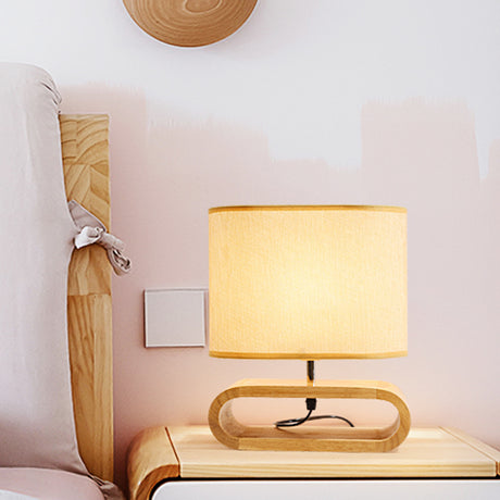 Simple Wooden Table Bedroom Bedside Lamp Shopway.