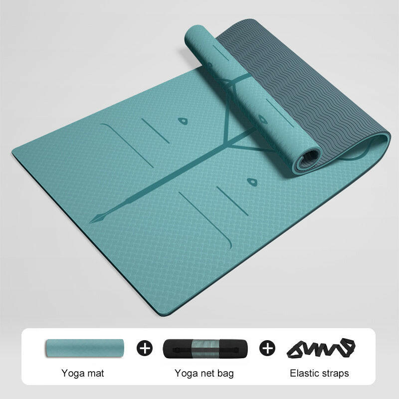 Home Thickened Non-slip Fitness Yoga Mat - Shopway