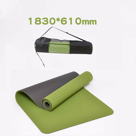 Non-slip tpe yoga mat - Shopway