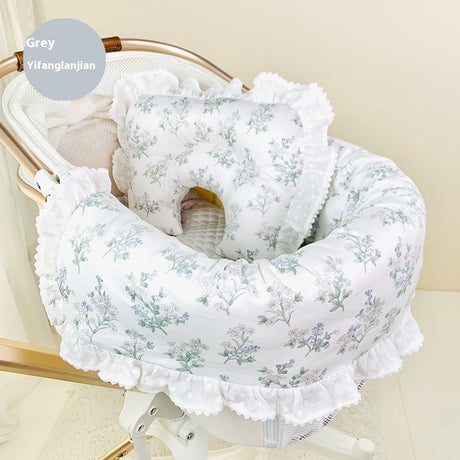Pet Stroller Anti-dirty Towel Cushion Pillow Pure Cotton Three-piece Set For Cats And Dogs Removable And Washable Pad Shopway.