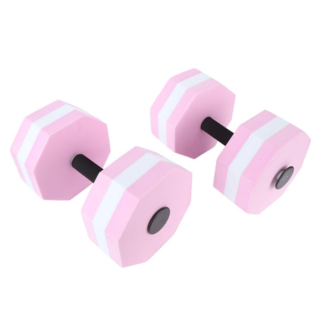 2Pcs Aquatic Dumbbells EVA Flexible Floating Water Dumbbells for Kids Adults Swimming Training Water Sport Shopway.