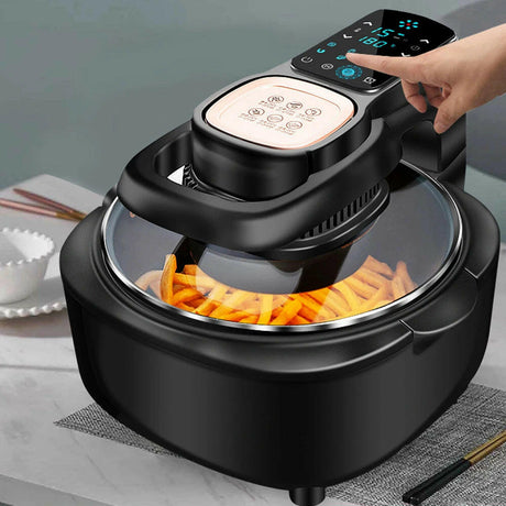 Household Large Caliber Fully Automatic Air Fryer Shopway.