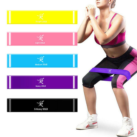 Resistance Bands Fitness Rubber Band For Equipment Pull Ro Pe - Shopway