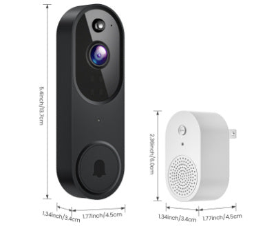 Smart Wireless Doorbell Camera with Audio Intercom Shopway.