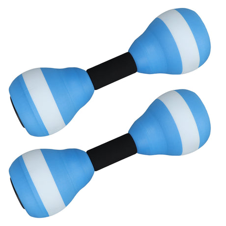 1 Pair Aquatic Dumbbells EVA Floating Water Dumbbells Aerobic Exercise Fitness Equipment for Kids Shopway.