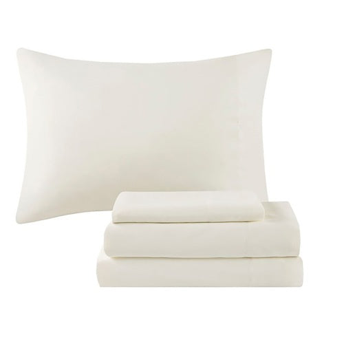 12 Piece Comforter Set With Cotton Bed Sheets Silver King Shopway.