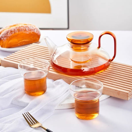 Heat-resistant Glass Teapot Nordic Tea Set Shopway.