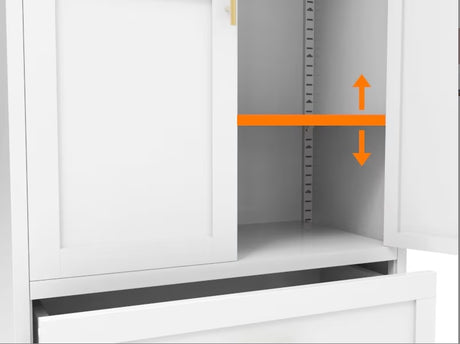 2 Doors 2 Drawers Wardrobe Shopway.