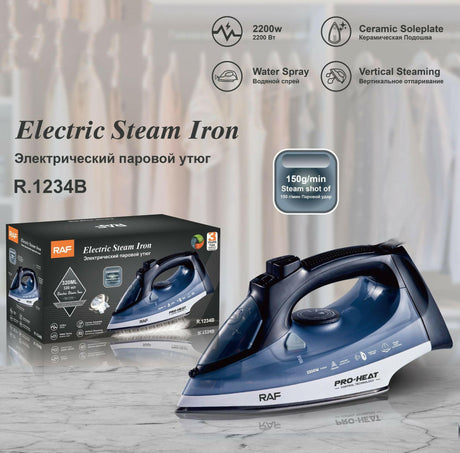Household Steam Hand-held Hanging Electric Iron With Wire Wet And Dry Dual-use Shopway.