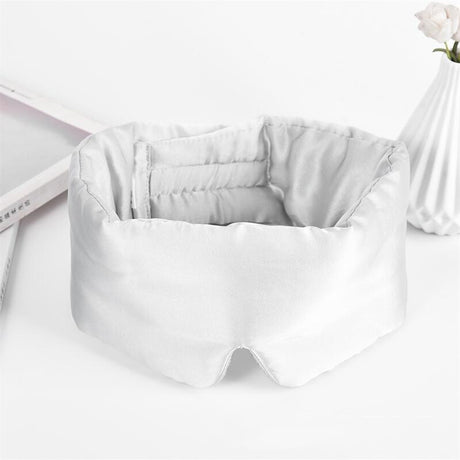 Silk Sleeping Eye Mask Velcro Double-sided Silk Shopway.