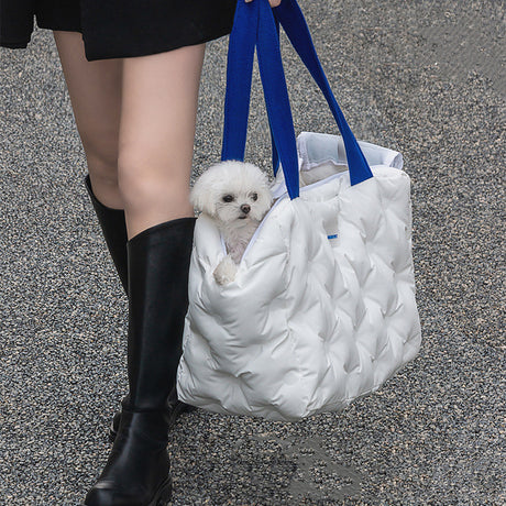 One Shoulder Portable Medium-sized Pet Bag To Keep Warm In Winter Shopway.
