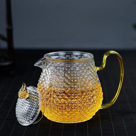 Household High Borosilicate Glass Follicular Teapot Shopway.