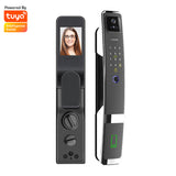 Face Recognition Fingerprint Password Anti-theft Smart Door Lock Shopway.