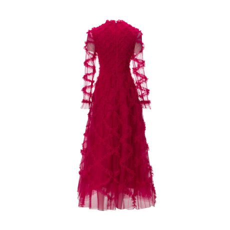 Fashion Women's Wear Ruffled Formal Dress Shopway.