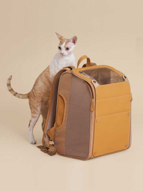 Outdoor Portable Cat Pet Backpack Large Capacity Breathable Shopway.