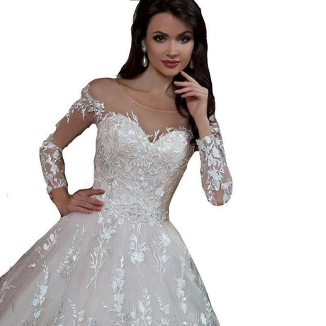 Bridal Lace Wedding Gown Dresses Shopway.