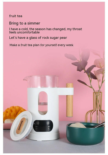 Small Mini Water Heating Cup Boiled Tea Health Pot Hot Milk Office Artifact Shopway.