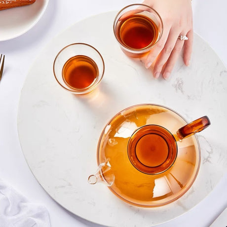 Heat-resistant Glass Teapot Nordic Tea Set Shopway.