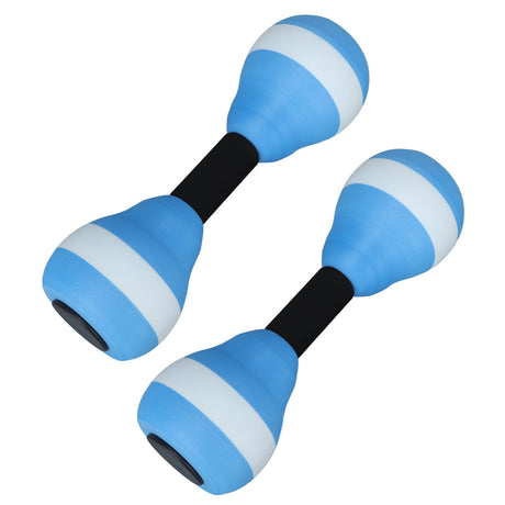 1 Pair Aquatic Dumbbells EVA Floating Water Dumbbells Aerobic Exercise Fitness Equipment for Kids Shopway.