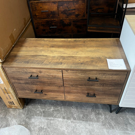 Wooden Dresser With 6 Drawers, Wooden Lockers Shopway.