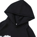 Creative Pattern Floral Print Hooded Pullover Sweatshirt Shopway.