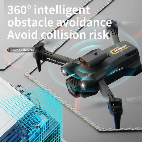 M17 UAV HD Dual-camera Aerial Photography Folding Quadcopter - Shopway
