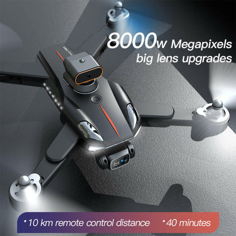P11 Drone GPS Automatic Return 8K Aerial Photography UAV Four Sided Obstacle Avoidance Remote Control  Toy - Shopway
