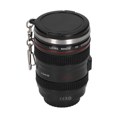 100ml Camera Lens Cup Stainless Steel EF 24‑105mm F 4.0L USM Lens Coffee Mug for Photography Lover - Shopway