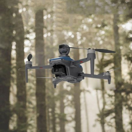 UAV 4K Aerial Photography Three-kilometer Digital Image Transmission Three-axis Brushless PTZ - Shopway