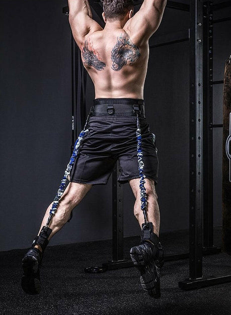 Vertical  Trainer Leg Strength Resistance Bands Exercise Higher For Basketball Football Volleyball Training Equipment - Shopway