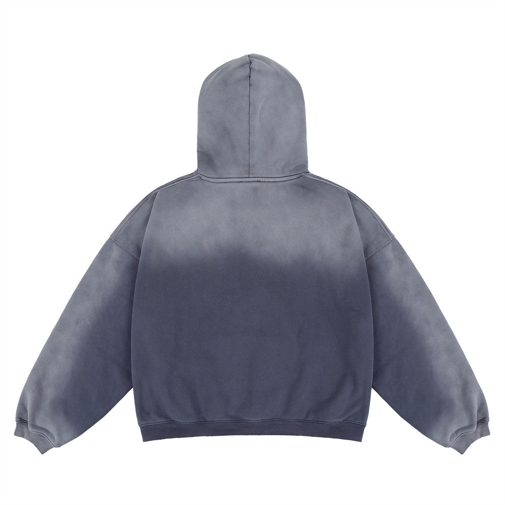 Gradient Inkjet Hooded Fleece Lined Sweater Men Shopway.