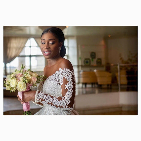 Pearl Lace Wedding Gown Bridal Dress Shopway.