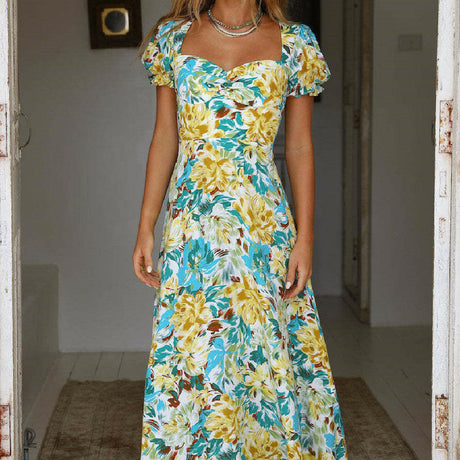 Floral Casual Summer Dress Shopway.