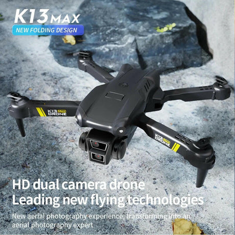 2024 K13 Mini Drone 8K Profesional 4K HD Camera Obstacle Avoidance Aerial Photography 5G 10Km Foldable Quadcopter Toy Sell Apron - Shopway