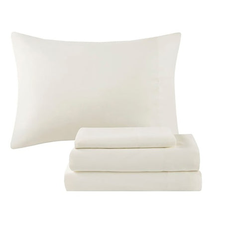 12 Piece Comforter Set With Cotton Bed Sheets Blue Queen Shopway.