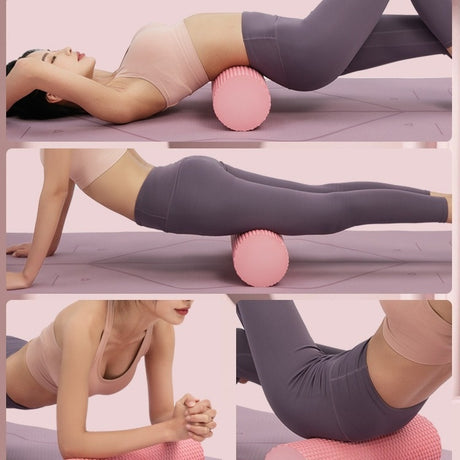 EVA Solid Bump Floating Point Foam Beginner Yoga Roller Shopway.