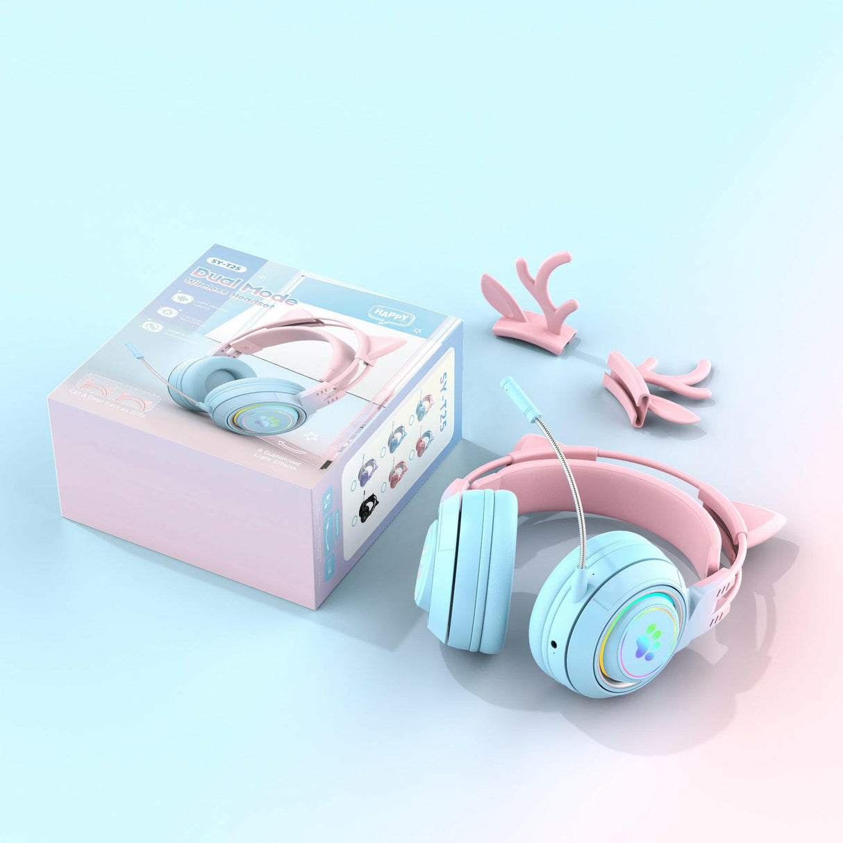 Computer Gaming Mobile Phone Wireless Bluetooth Headset Shopway.