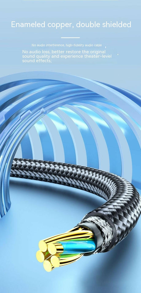 35mm Audio Vehicle-mounted Sound Equipment Cable - Shopway