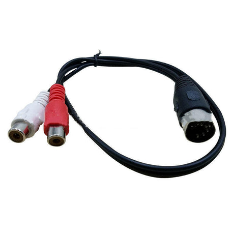 5-core DIN To 2RCA Lotus Mother Old Audio Equipment - Shopway