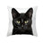 Black Cat Printed Christmas Cushion Covers  Pillow Cover Pillowcases Shopway.