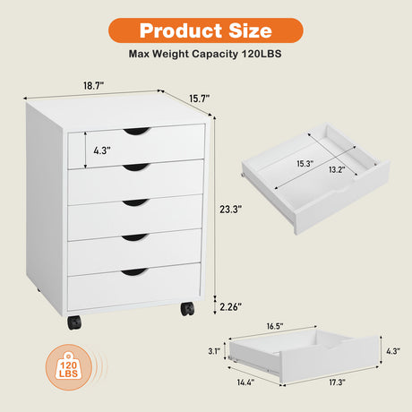 Wheeled Lockers, Dressers, Mobile Organizational Drawers Shopway.