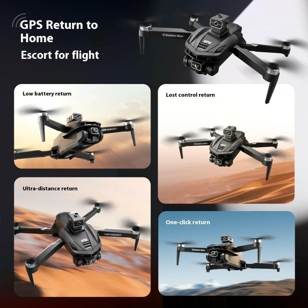 GPS Return HD 8K Aerial Photography Intelligent Obstacle Avoidance Remote-controlled Unmanned Vehicle - Shopway