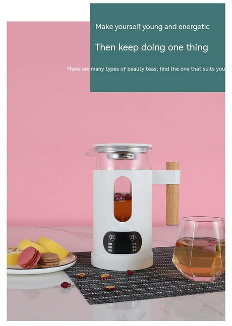 Small Mini Water Heating Cup Boiled Tea Health Pot Hot Milk Office Artifact Shopway.