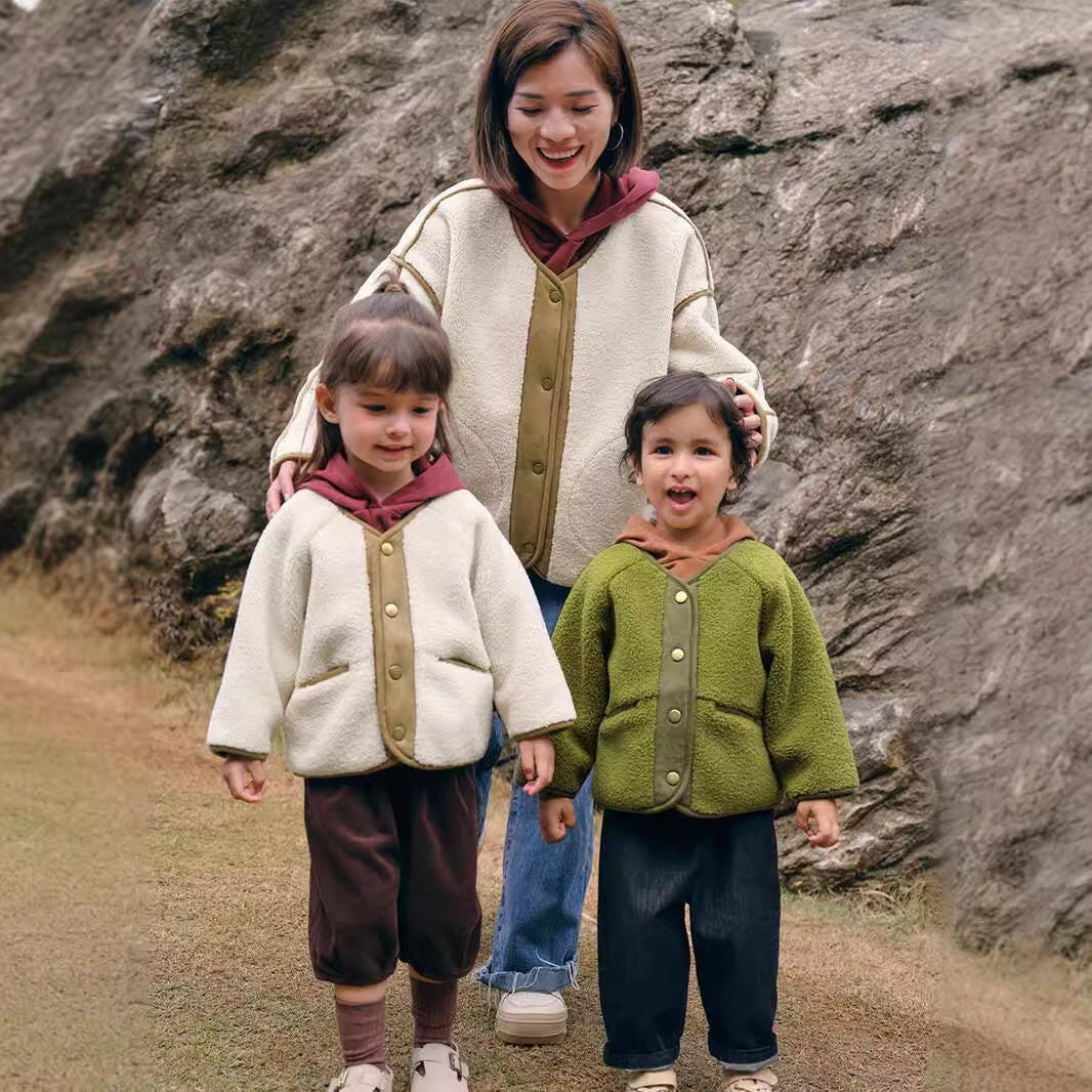 Mom and Child Clothes Casual Cardigan Boys And Girls Shopway.