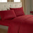 Luxury Bedding Set Bed Sheets Fitted Sets Mono Color - Shopway