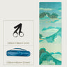 Natural Rubber Thin Portable Yoga Mat Drape - Shopway