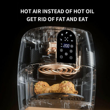Home Fashion Simple Touch Screen Air Fryer Shopway.
