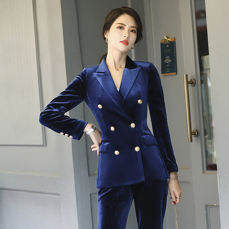 Fashion Suit  Temperament Jacket Formal Wear Women's Overalls Shopway.